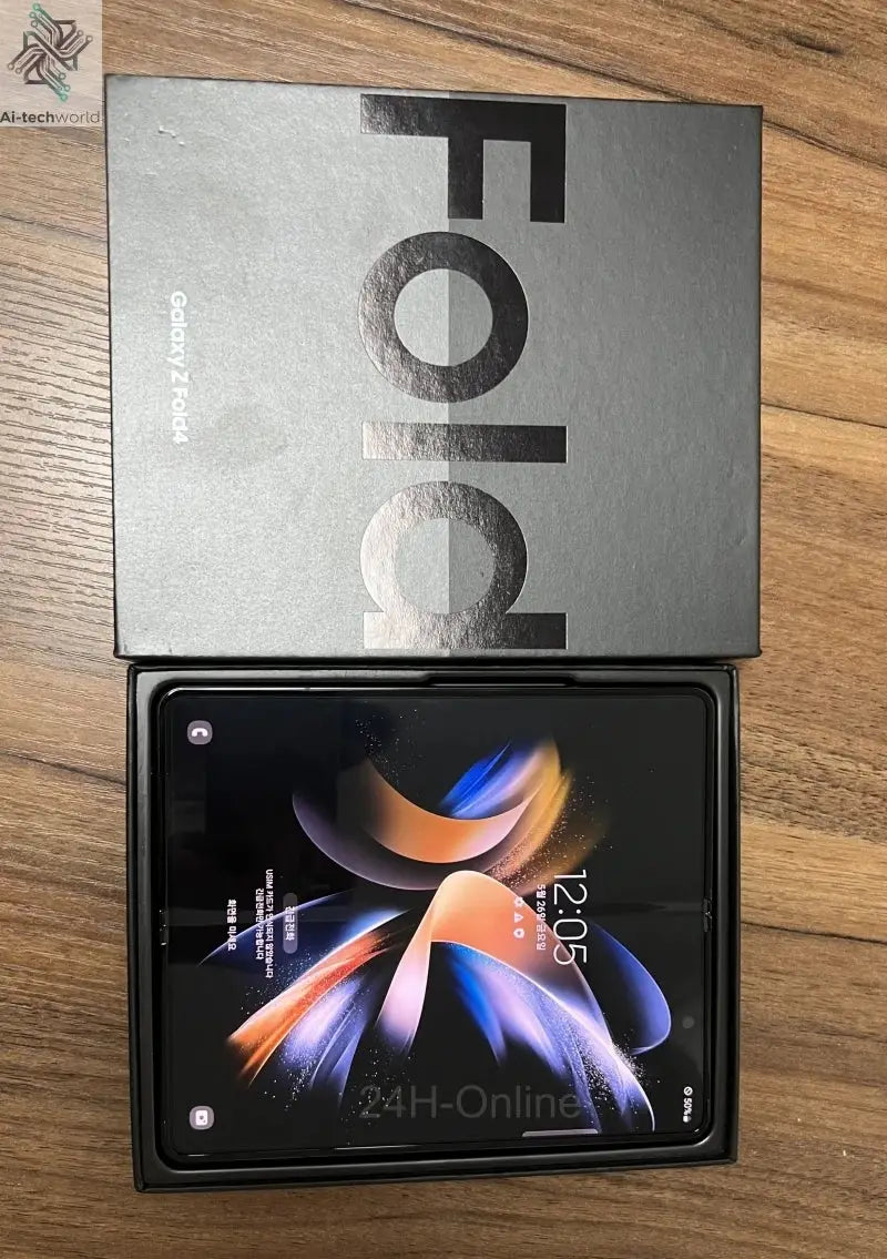 Samsung Galaxy Z Fold 4 Fold4 5G F936B F936N F936U1 7.6" AMOLED 12GB RAM 256/512GB ROM Snapdragon NFC 99% New Cell Phone Ai-TechWorld 