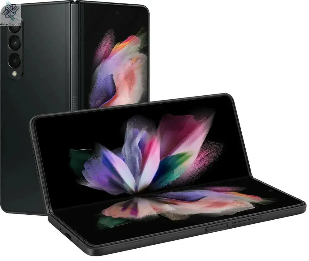 Samsung Galaxy Z Fold3 Fold 3 5G F926U1 F926N F926B 7.6" Foldable AMOLED 12GB RAM 256/512GB ROM NFC Snapdragon 99% Cell Phone Ai-TechWorld 