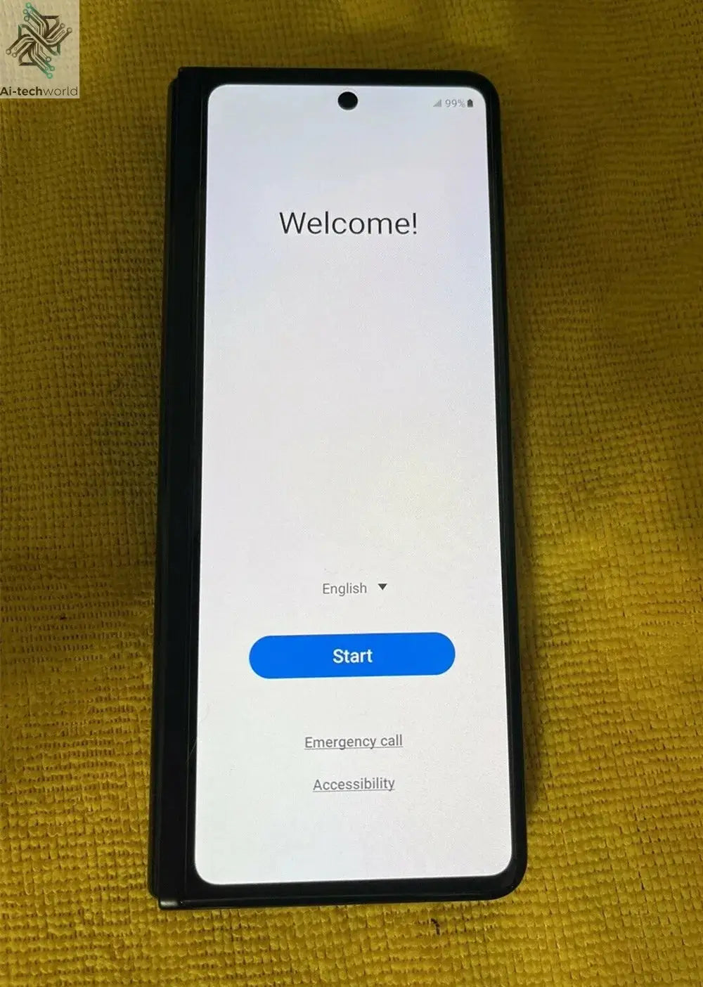 Samsung Galaxy Z Fold3 Fold 3 5G F926U1 F926N F926B 7.6" Foldable AMOLED 12GB RAM 256/512GB ROM NFC Snapdragon 99% Cell Phone Ai-TechWorld 