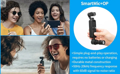Saramonic SmartMic + Di/UC Type-C Directional Microphone with Foam Windscreen for IOS iPhone 13 11 7 7 plus Android Smartphones Ai-TechWorld 