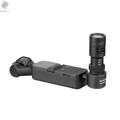 Saramonic SmartMic + Di/UC Type-C Directional Microphone with Foam Windscreen for IOS iPhone 13 11 7 7 plus Android Smartphones Ai-TechWorld 