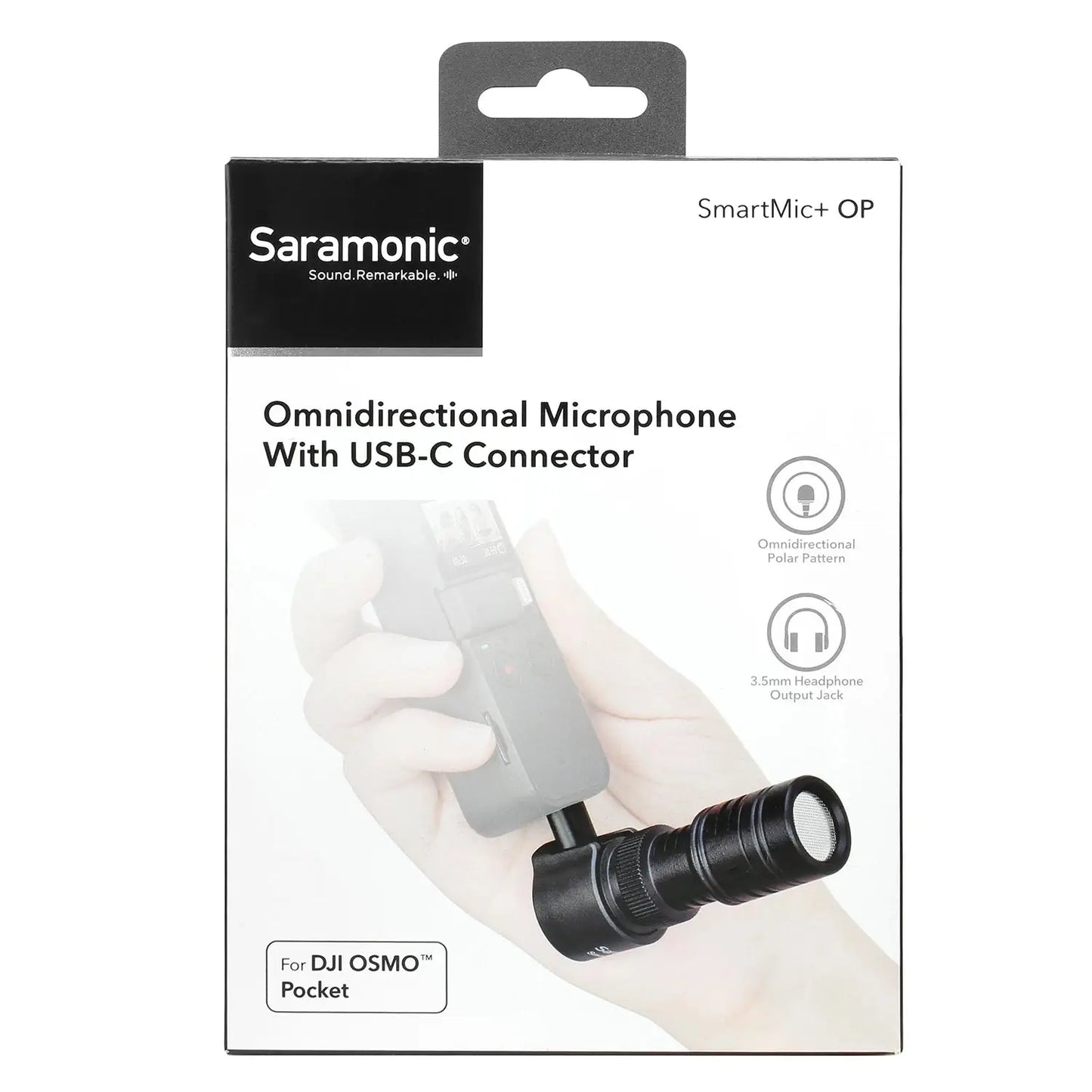 Saramonic SmartMic + Di/UC Type-C Directional Microphone with Foam Windscreen for IOS iPhone 13 11 7 7 plus Android Smartphones Ai-TechWorld 