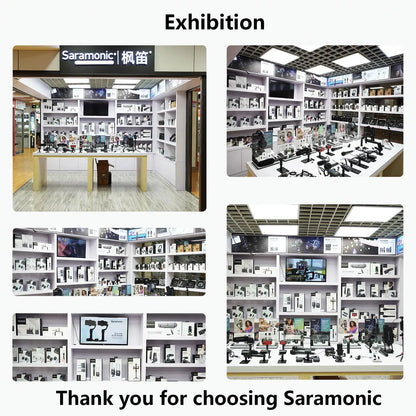 Saramonic SmartMic + Di/UC Type-C Directional Microphone with Foam Windscreen for IOS iPhone 13 11 7 7 plus Android Smartphones Ai-TechWorld 