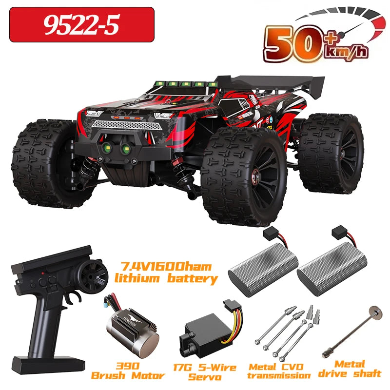9522PRO 85KM/H High-speed RC Car Brushless Four-wheel Drive Off-road Drift 1:16 Professional Racing Car 9522 50KM/H Boy's Toy Ai-TechWorld 
