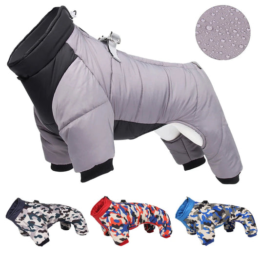 Winter Warm Thicken Pet Dog Jacket Waterproof Dog Clothes for Small Medium Dogs Puppy Coat Chihuahua French Bulldog Pug Clothing Ai-TechWorld 