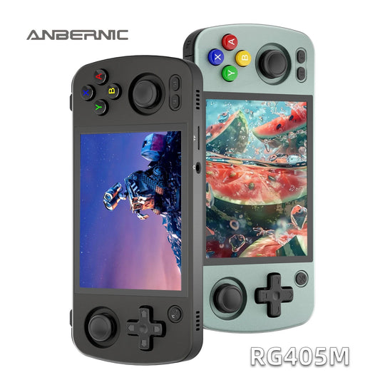ANBERNIC RG405M Metal Handheld Game Console Android 12 System Unisoc Tiger T618 4 Inch IPS Screen Game Player Support OTA Update Ai-TechWorld 