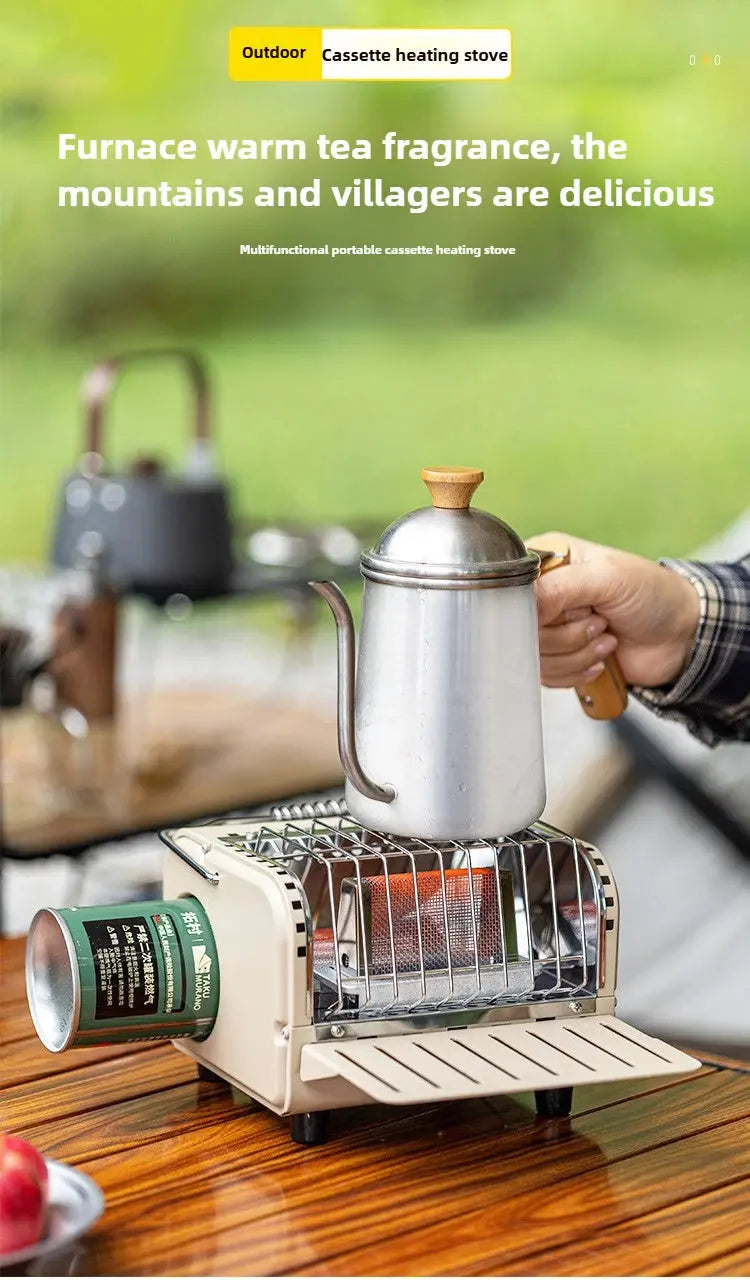 Outdoor Mini Heating Stove Camping Gas Stove Fishing Camping Heater Outdoor Portable Car 2024 Winter Camping Outdoor Supplies Ai-TechWorld 