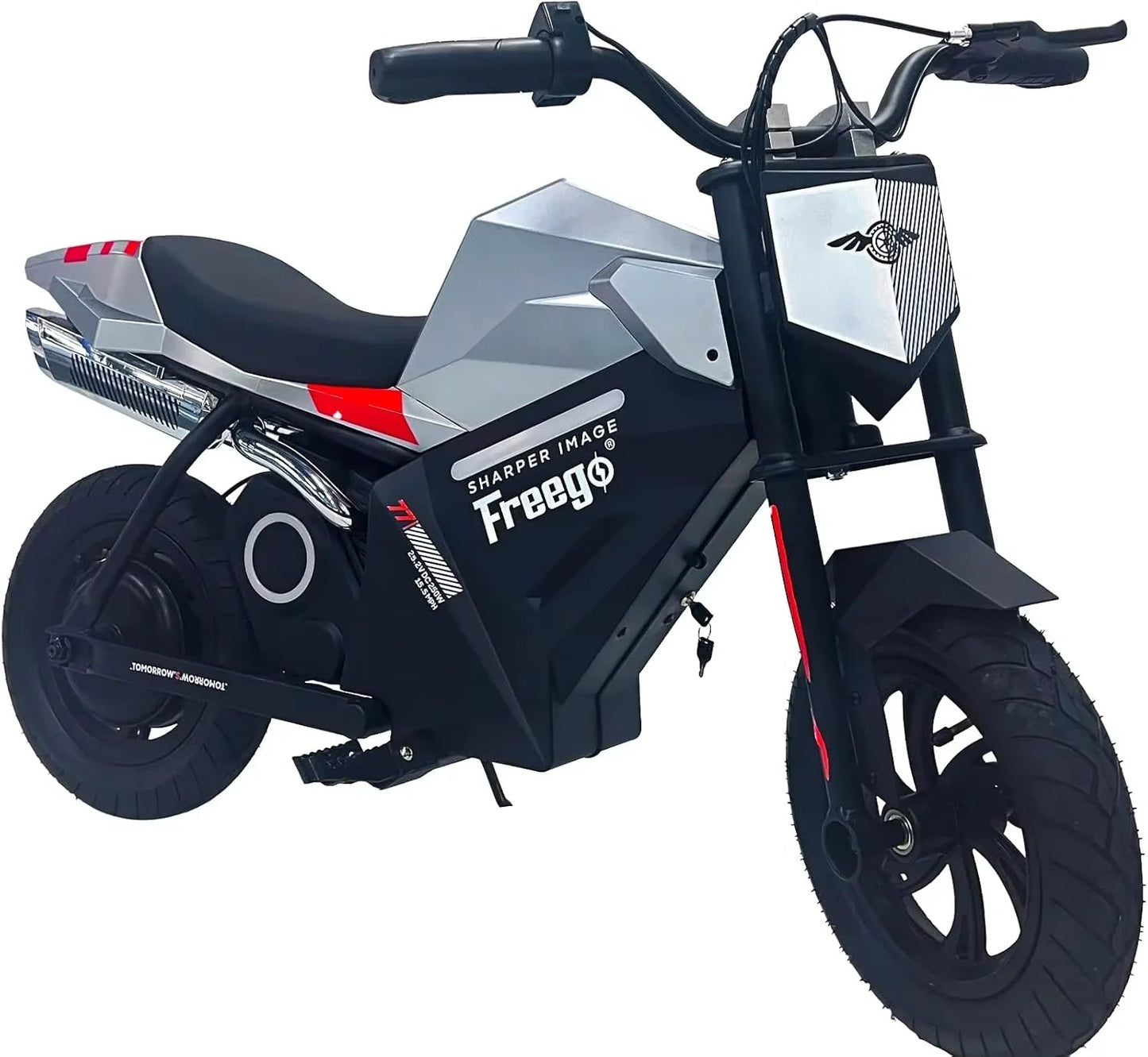 【2 Year Warranty】Freego K1 Kids Electric Dirt Bike Motorcycle 15.5MPH Speed 10 Miles Long-Range with Rear Motor EBike UL 2849 Ai-TechWorld 