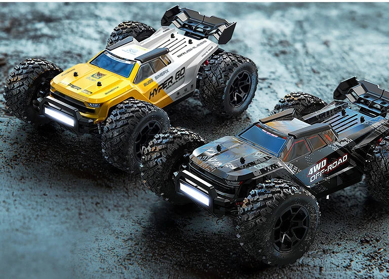 HYPER GO MJX 14207 14208 1/14 RC Car 41-53km/h Brushless 2.4G Remote Control 4WD Off-road High Speed RC Car Truck Hobby Toy Ai-TechWorld 