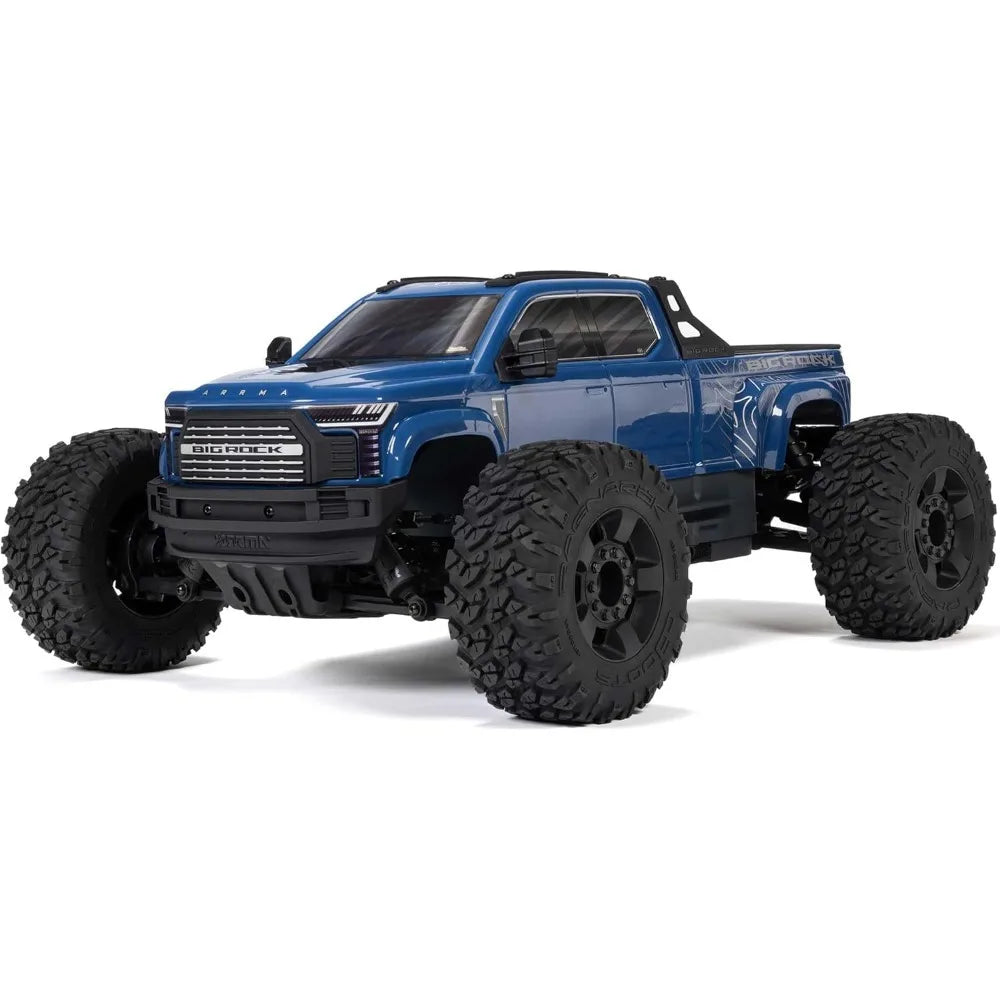 ARRMA 1/10 Big Rock 4X4 223S BLX BRUSHLESS Street Truck RTR with DSC, (Blue), ARA4312V4T3 Ai-TechWorld 