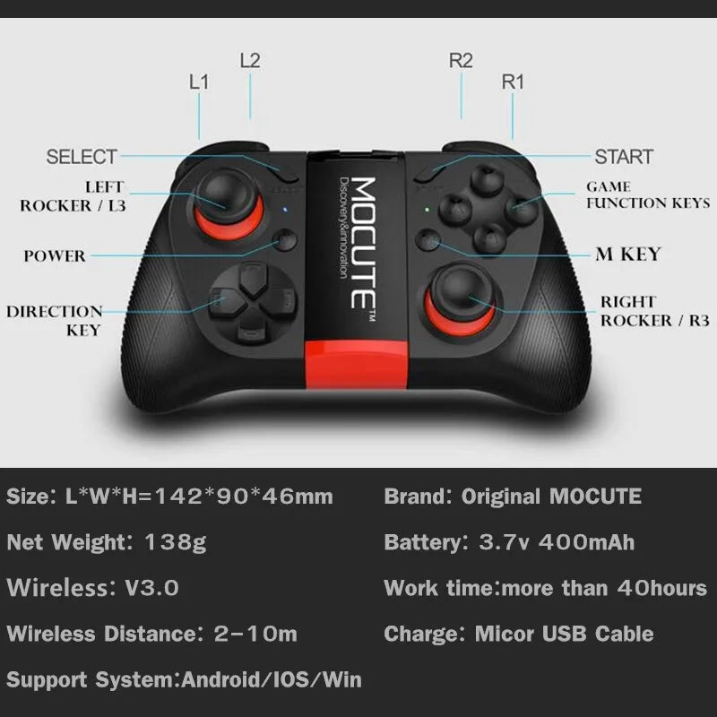 Original J60 4K Wireless Virtual Reality VR Glasses Stereo 3D Videos Google Cardboard Box Headset Helmet for Smartphone Max 6.7" Ai-TechWorld 