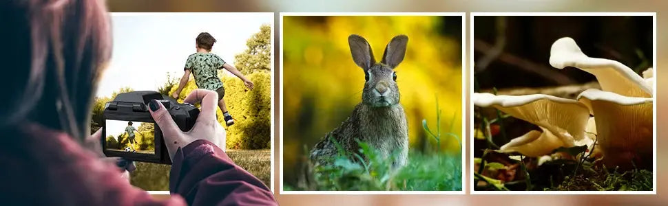 NBD 64MP Digital Camera for Photography, 4K Vlogging Camera with 3’’ Flip Screen,16X Digital Zoom,2 Batteries, 32GB TF Card Ai-TechWorld 