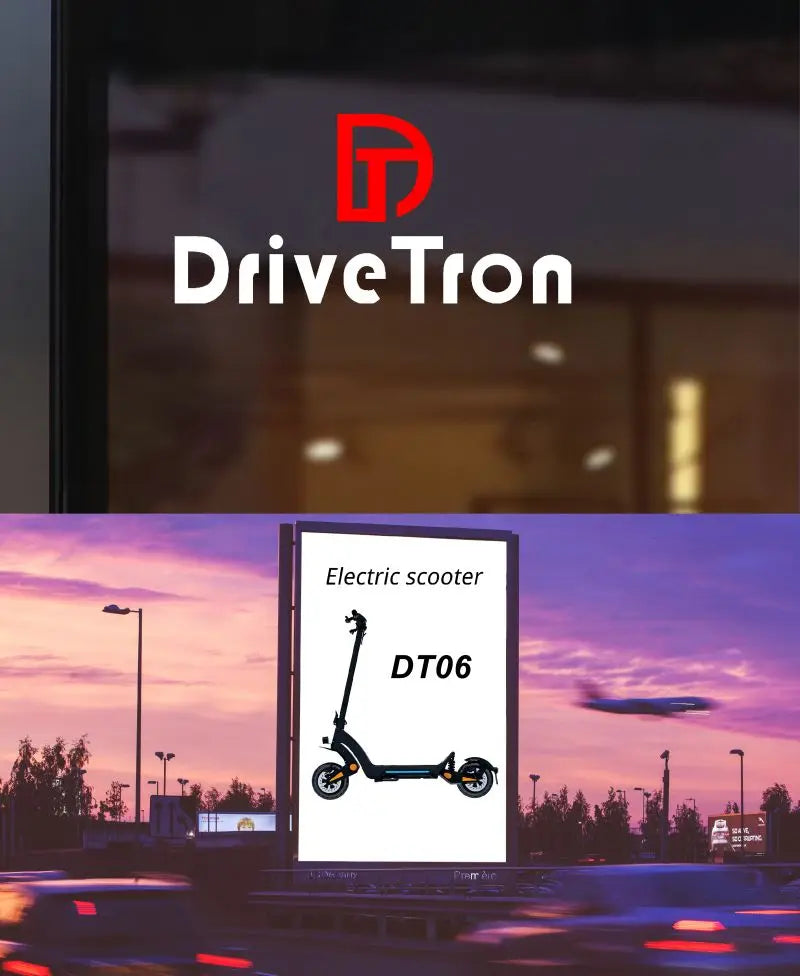 Drive Tron DT06 Adult Electric Scooter, 1200W*2 Motor,60v 23.4Ah Battery ,Folding E-Scooter, E-Mountain Scooter Ai-TechWorld 