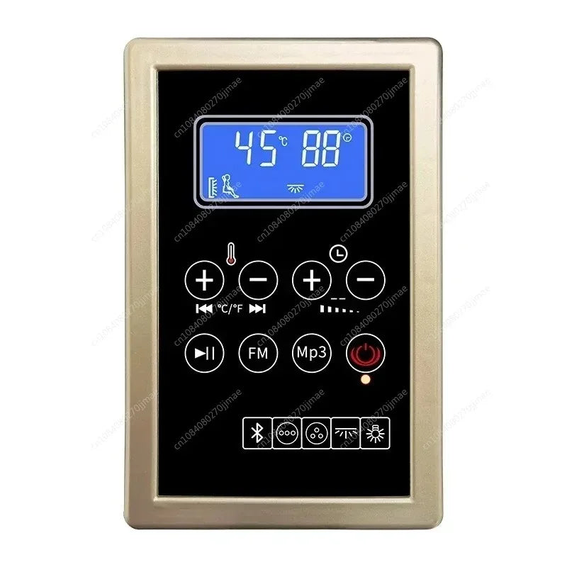 Infrared Sauna Control Panel and Box Digital Temperature Timer Adjustable Home Spa Therapy Ai-TechWorld 