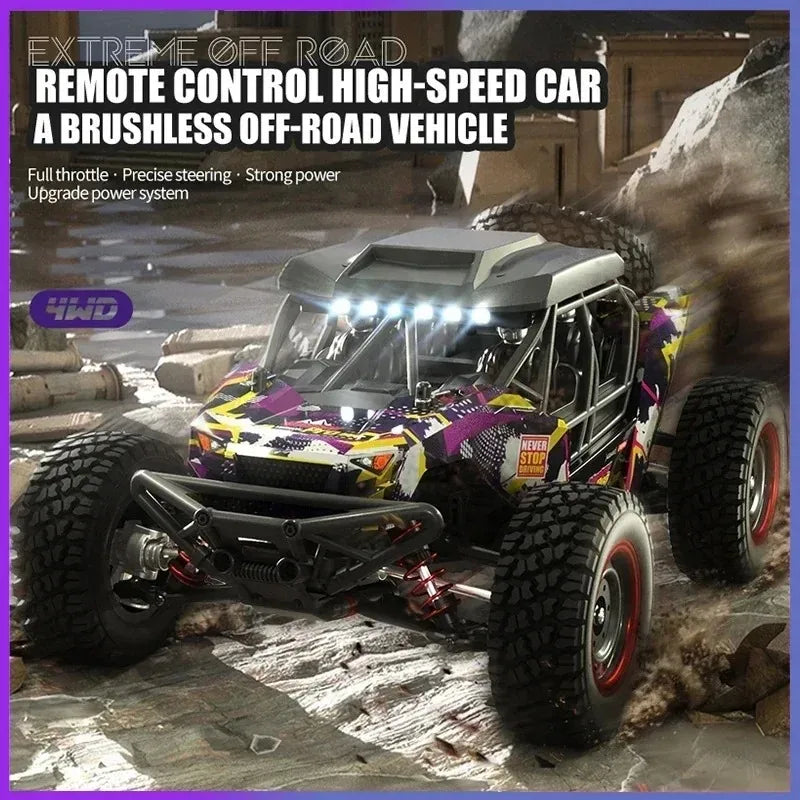 SCY 16106 PRO RC Car 70KM/H 1/16 4WD Off-Road Drift Brushless Electric High Speed Remote Control Vehicle Children Toy Crawler Ai-TechWorld 