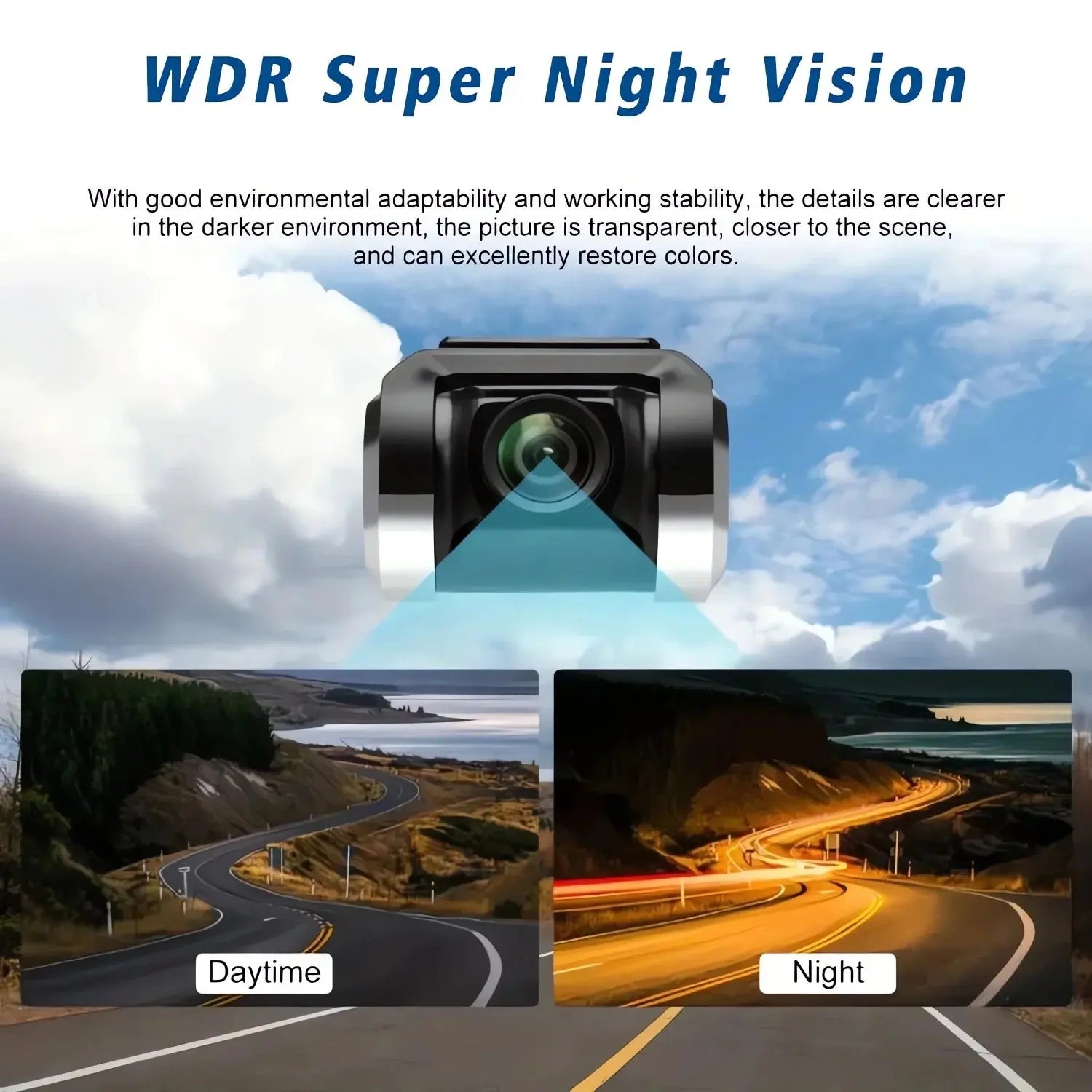 USB Car DVR For Android Media Navigator Dash cam HD Camera Driving Recorder Comes with ADAS Driving Assistance Function Ai-TechWorld 
