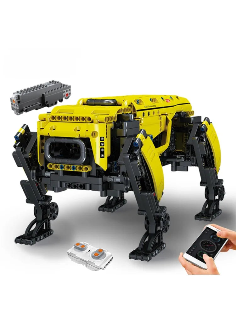 Technical Robot Toys The RC Motorized Boston Dynamics Big Dog Model AlphaDog Building Blocks Bricks Toys for Kid Christmas Gifts Ai-TechWorld 