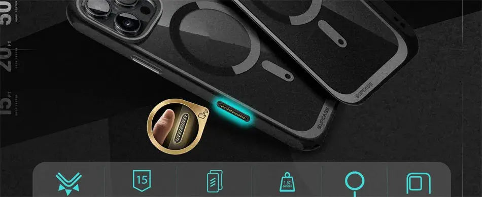 SUPCASE For iPhone 16 Pro Max Case with Camera Control Capture Button UB Mag Slim Shockproof Magnetic MagSafe Phone Case Cover Ai-TechWorld 