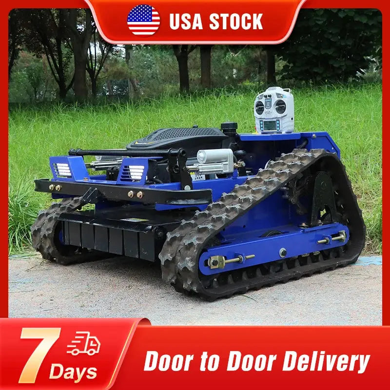 Remote Control Lawn Mower Crawler 7.5HP Tracked Radio Controlled - Ai-TechWorld