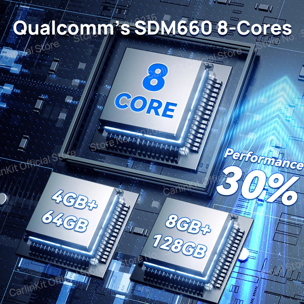 CarlinKit CarPlay Ai Box Android 13 SM6225 8 Cores 64GB 128GB Car Smart Streaming Box Wireless CarPlay Android Auto For Netflix Ai-TechWorld 