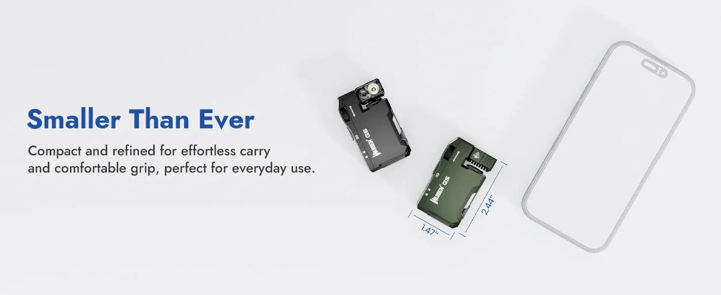 WUBEN G5 Rechargeable EDC Flashlight, 400 Lumens Dual Light Sources Mini Flashlight with RGB Light, Portable Pocket Flashlights Ai-TechWorld 