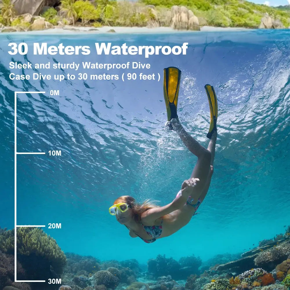 Action Camera Ultra HD 4K 16.0MP Wi-Fi 2.0" Screen 170D Webcam Ai-TechWorld 