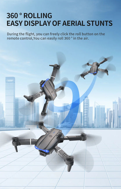 E99 Pro Drone Screen remote control Quadcopter Remote Four Axis Aircraft 8K HD Photography UAV Altitude Fixation Helicopter Toy Ai-TechWorld 