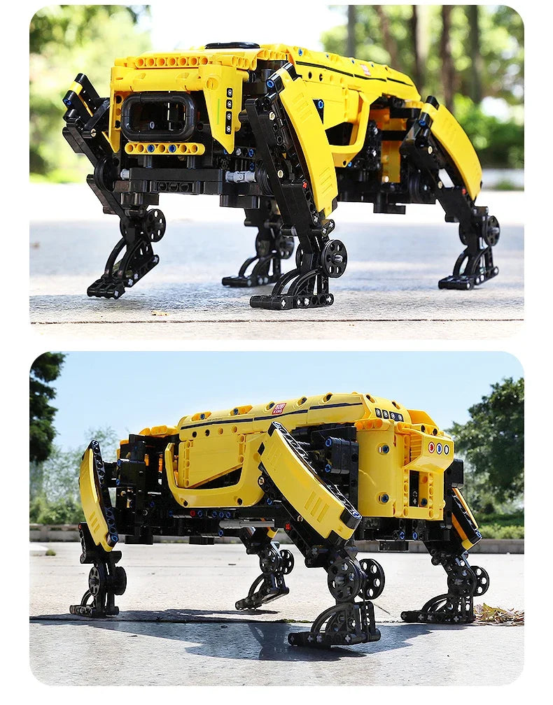 Technical Robot Toys The RC Motorized Boston Dynamics Big Dog Model AlphaDog Building Blocks Bricks Toys for Kid Christmas Gifts Ai-TechWorld 