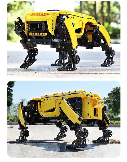 Technical Robot Toys The RC Motorized Boston Dynamics Big Dog Model AlphaDog Building Blocks Bricks Toys for Kid Christmas Gifts Ai-TechWorld 