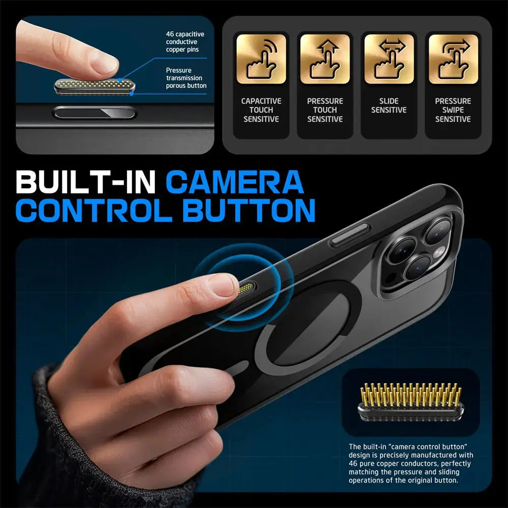 SUPCASE For iPhone 16 Pro Max Case with Camera Control Capture Button UB Mag Slim Shockproof Magnetic MagSafe Phone Case Cover Ai-TechWorld 