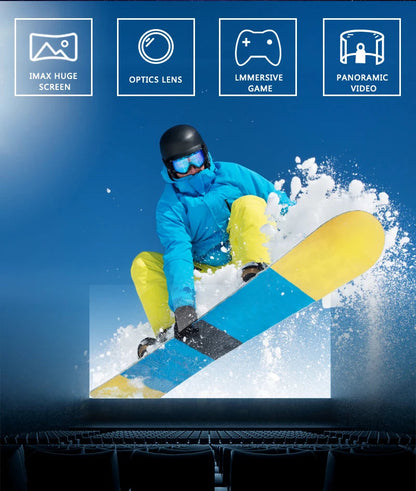 Original J70 4K Wireless Virtual Reality VR Glasses Stereo 3D Videos Google Cardboard Box Headset Helmet for Smartphone Max 6.7" Ai-TechWorld 