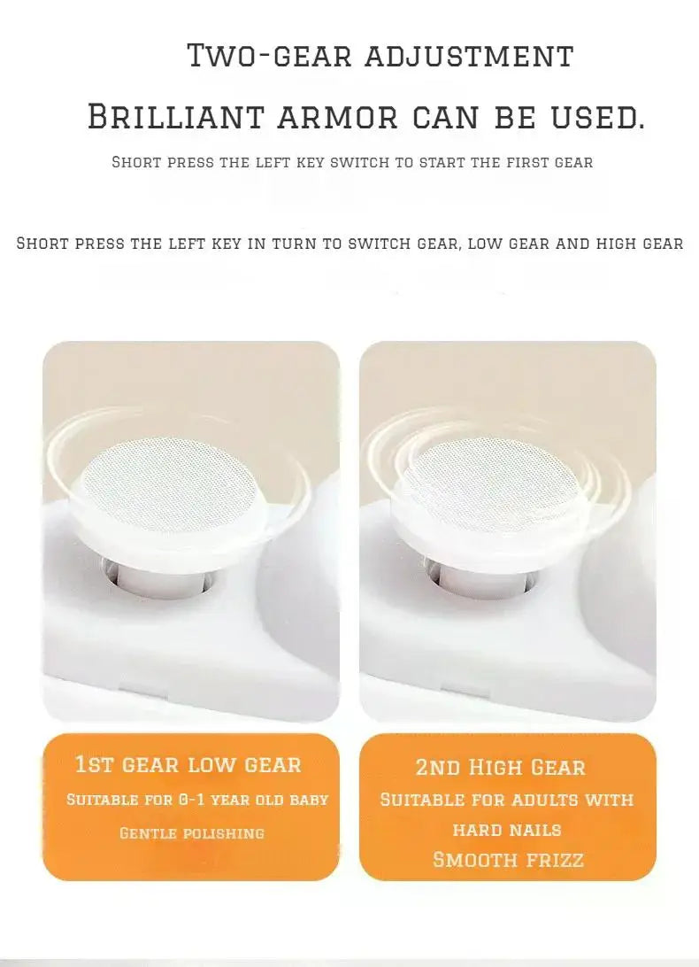 1 Pcs Electric Automatic Nail Clipper Manicure Nail Trimmer For Adult Ai-TechWorld 