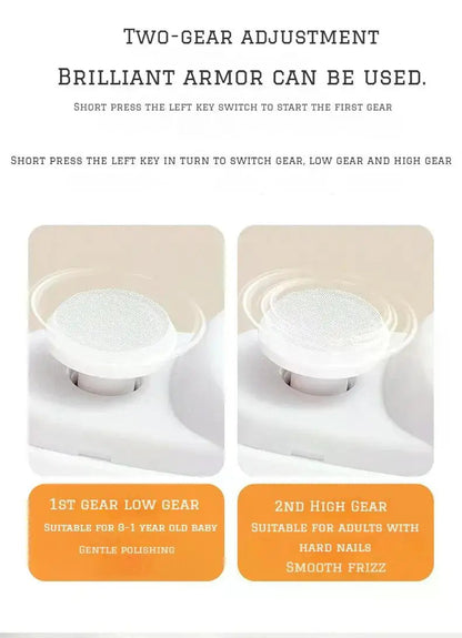 1 Pcs Electric Automatic Nail Clipper Manicure Nail Trimmer For Adult Ai-TechWorld 