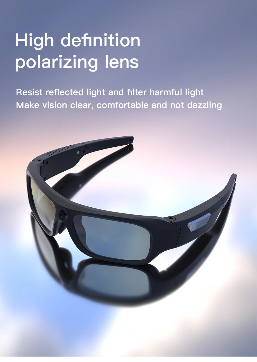 4K HD Glasses Camera Video Driving Record Cycling Video Smart Glasses With Eyewear Camcorder For Outdoor Mini Camera Ai-TechWorld 