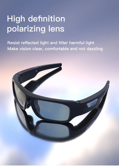 4K HD Glasses Camera Video Driving Record Cycling Video Smart Glasses With Eyewear Camcorder For Outdoor Mini Camera Ai-TechWorld 