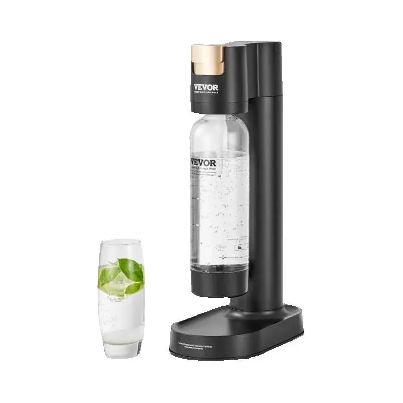 SucceBuy Sparkling Water Maker, Soda Maker Machine for Home Carbonating, Seltzer Water Starter Kit with BPA free 1L PET Bottle Ai-TechWorld 