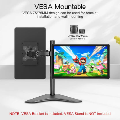 UPERFECT 15.6 Portable Monitors 1080P Touch screen Gaming displays 60Hz IPS monitors For PS5/4/3 Switch Laptop PC Mac Xbox Ai-TechWorld 