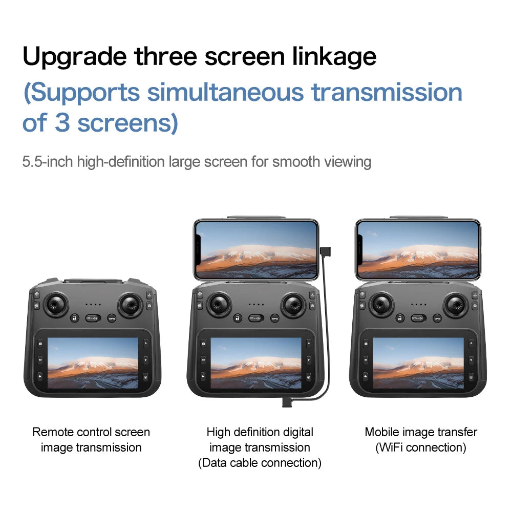 2025 New S-X1 Drone With 8K HD Camera 3-Axis Gimbal 5G GPS Anti-Shake Brushless Quadcopter For Aerial Photography And Video Gift Ai-TechWorld 