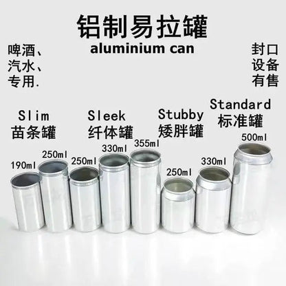 New Technique 5S Intelligent Can Sealing Machine Automatic Lifting And Lowering Non Rotary Plastic PET Tin Jar Beer Cans Seamer Ai-TechWorld 