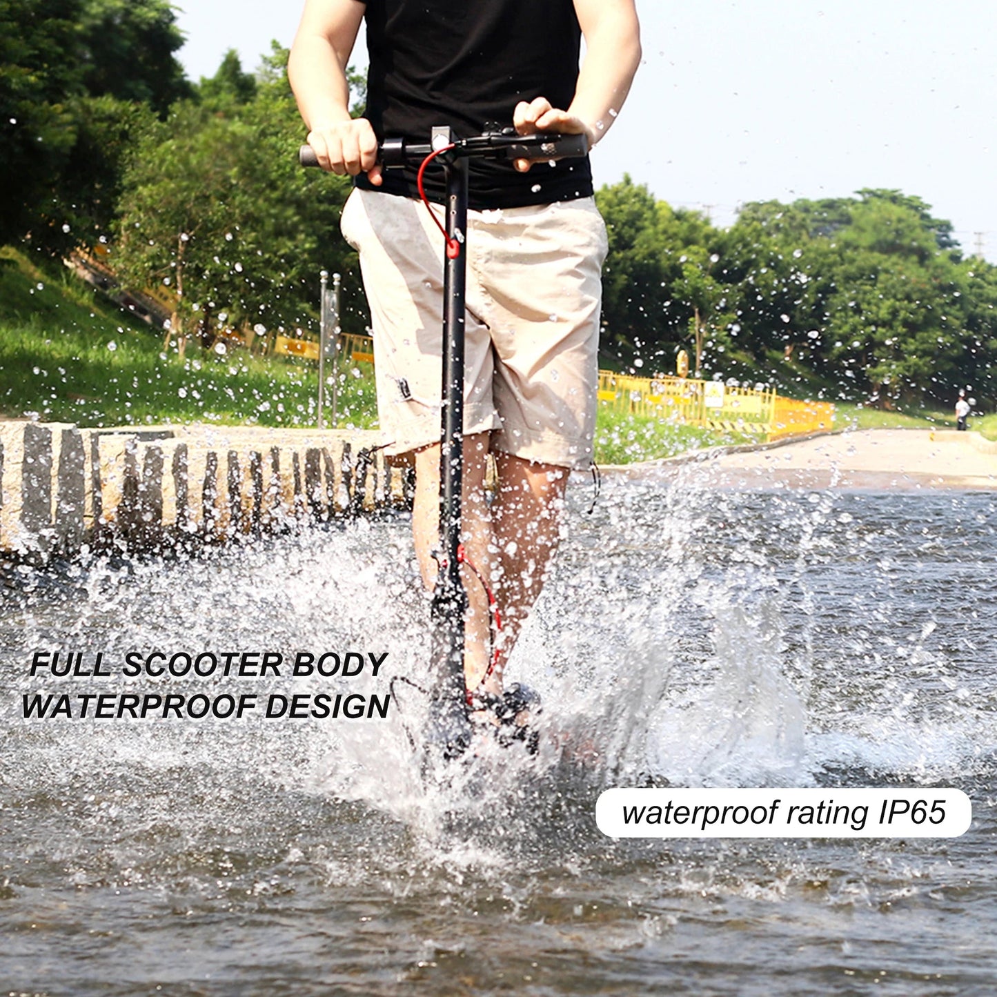 AOVOPRO ES80 350W Electric Scooter 10.5Ah 19mph Max Speed Smart APP Control 21miles Max Range Foldable E-Scooter for Adult Ai-TechWorld 