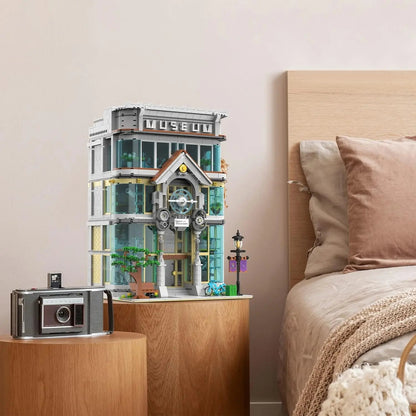 Building Blocks for Adults Science Museum, House Model Display and Collection Office Room Decor, City Technology Construction Se Ai-TechWorld 