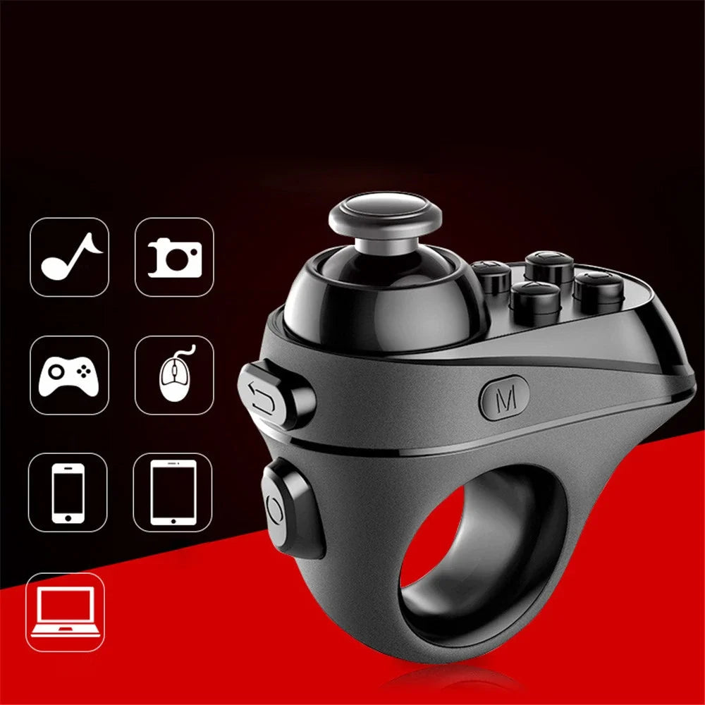 Wireless Bluetooth Gaming Finger Mouse Remote Control Handle Adapter Gaming Mause Pages Function Tablet Mobile Phone Android Ai-TechWorld 