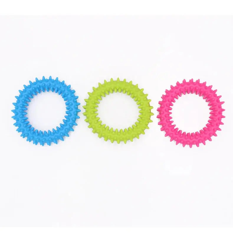 Pet Toys for Small Dogs Rubber Resistance To Bite Dog Toy Teeth Cleaning Chew Training Toys Pet Supplies Puppy Dogs Ai-TechWorld 