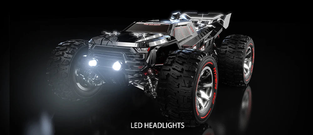 MJX 14209 14210 V3.0 1/14 RC Car 75km/h Brushless Hyper Go 2.4G Remote Control 4WD Off-road Racing RC Truck Electric Hobby Toy Ai-TechWorld 