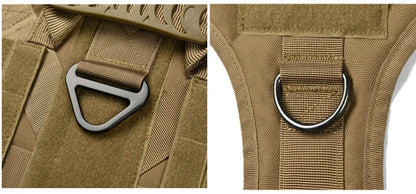 Tactical Military Vest Pet German Shepherd Golden Retriever Tactical  Training Dog Harness and Leash Set For All Breeds Dogs Ai-TechWorld 