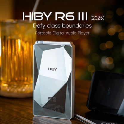 HiBy R6III 2025 / R6 Gen 3 Android 12 Music Player MP3 USB DAC HIFI WiFi Bluetooth 5.0 CS43198 *4 MQA16x DSD512 PCM768 4500mAh Ai-TechWorld 