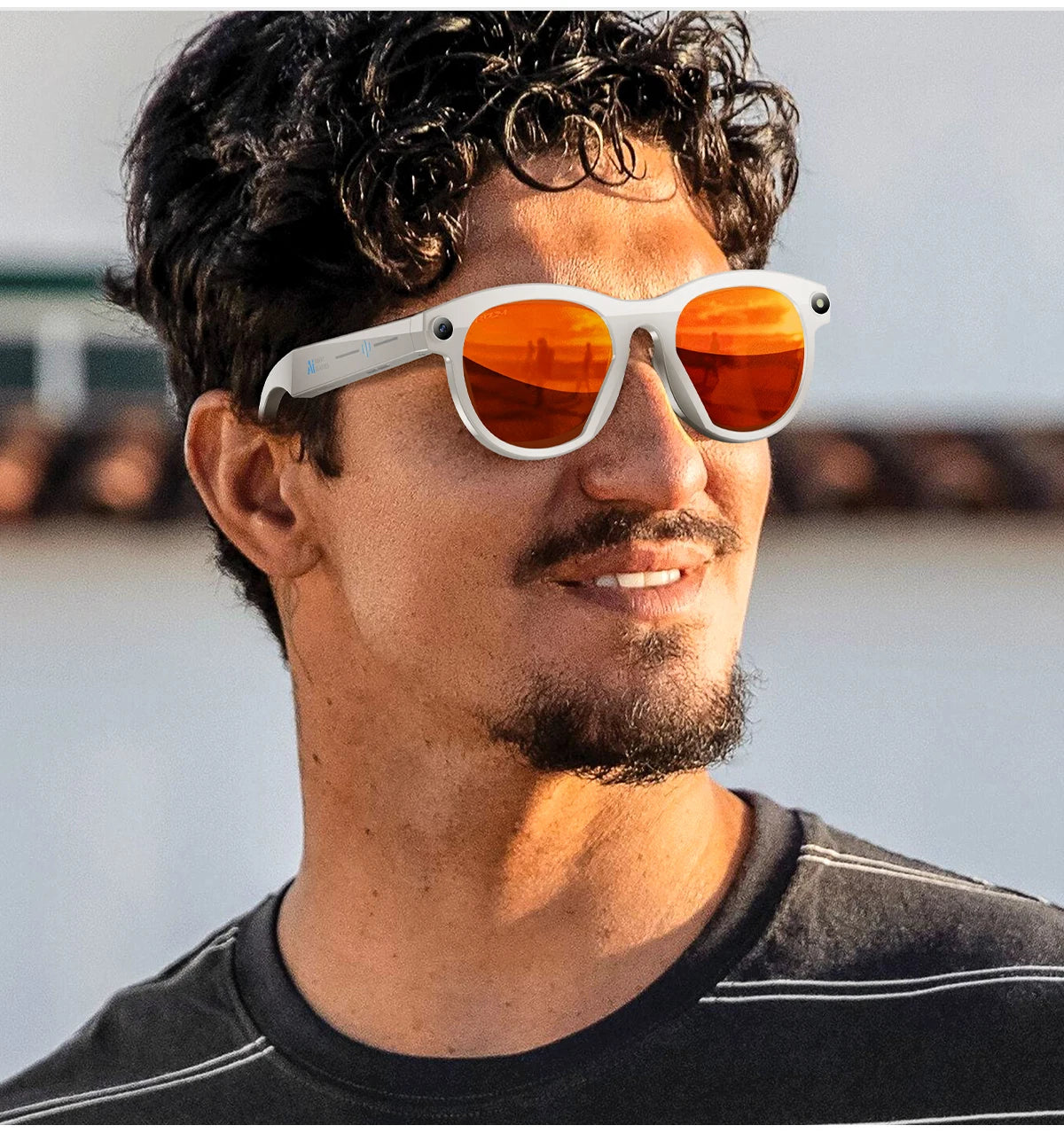 2025Xiaomi Mijia 4K HD Color Changing AI Smart Glasses Chat HD Camera Bluetooth Call Voice Assistant Control Smart Glasses Gift Ai-TechWorld 