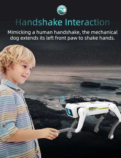 Teeggi Electric RC Intelligent Robot Dog with Clip Multifunction RC Mechanical Dog Educational Toy Bionic Smart Robot Toy Gift Ai-TechWorld 