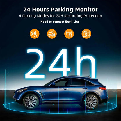 4 Cameras Dash Cam Car DVR WiFi HD 1080P Video Recorder 4 Channel Front Rear View Night Vision Black Box DVR For Vehicle Safety Ai-TechWorld 