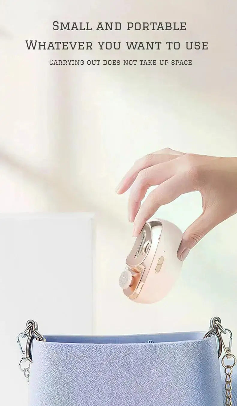 1 Pcs Electric Automatic Nail Clipper Manicure Nail Trimmer For Adult Ai-TechWorld 